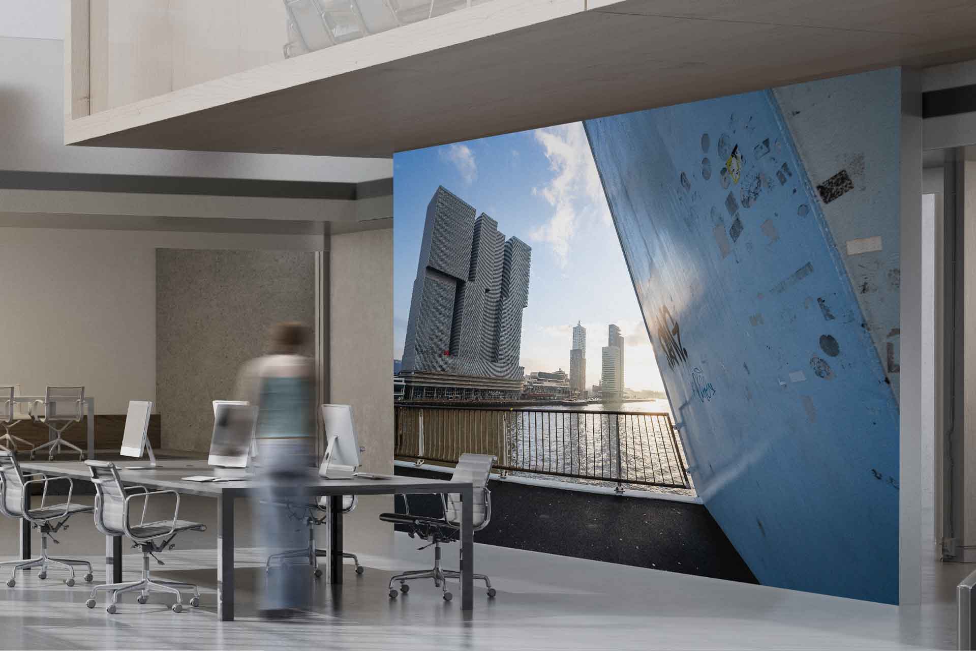 De Kop vanaf de Zwaan - Kop van Zuid