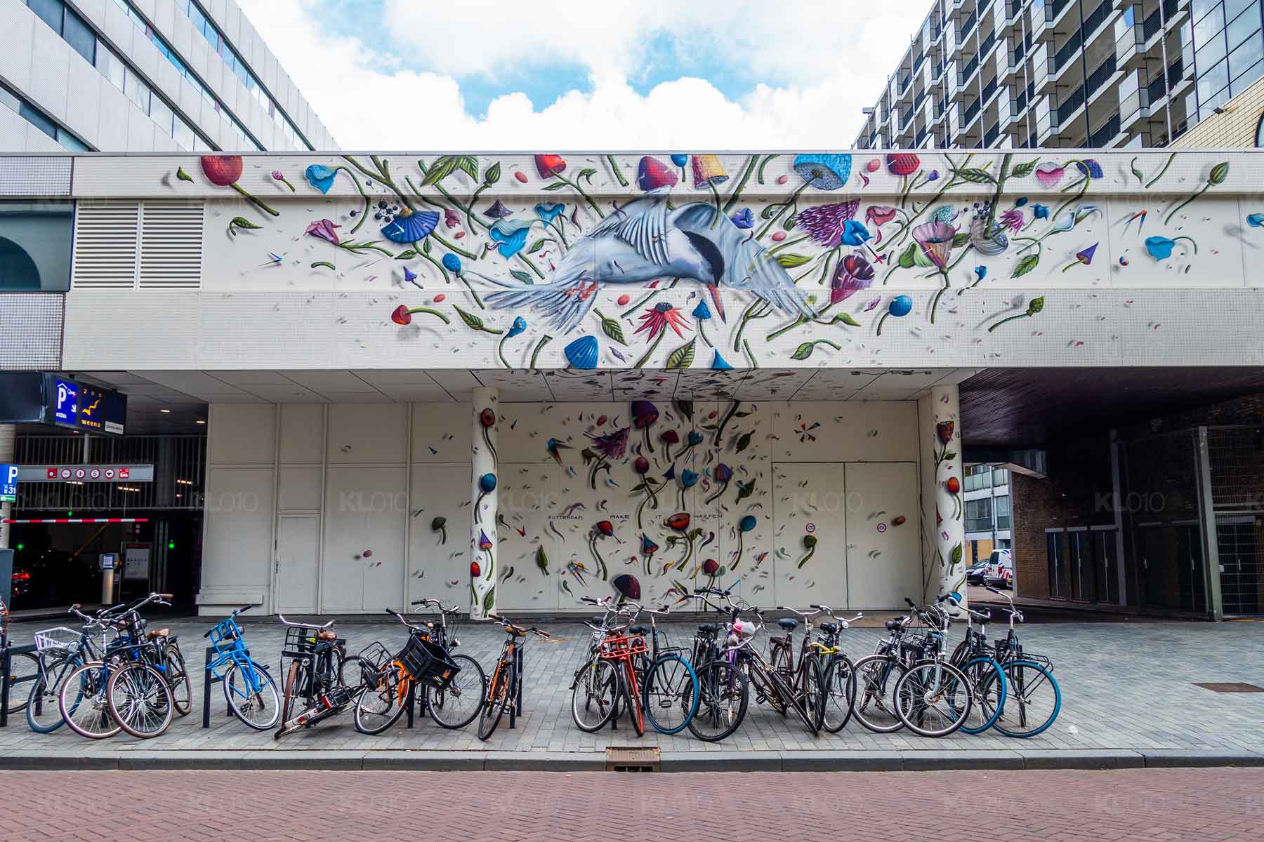 Kunst in de compositie - Straatkunst Rotterdam