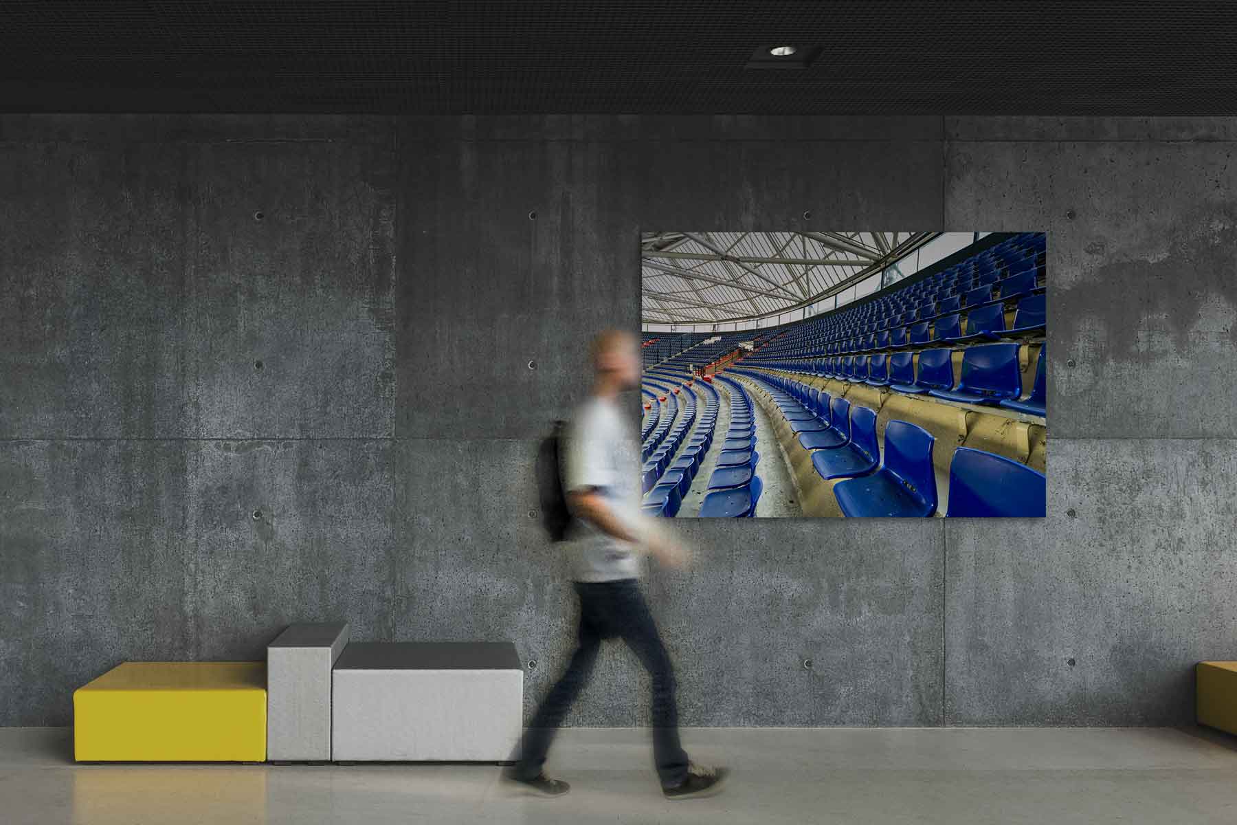 Stoeltjes in de Kuip - Fotobehang Feyenoord