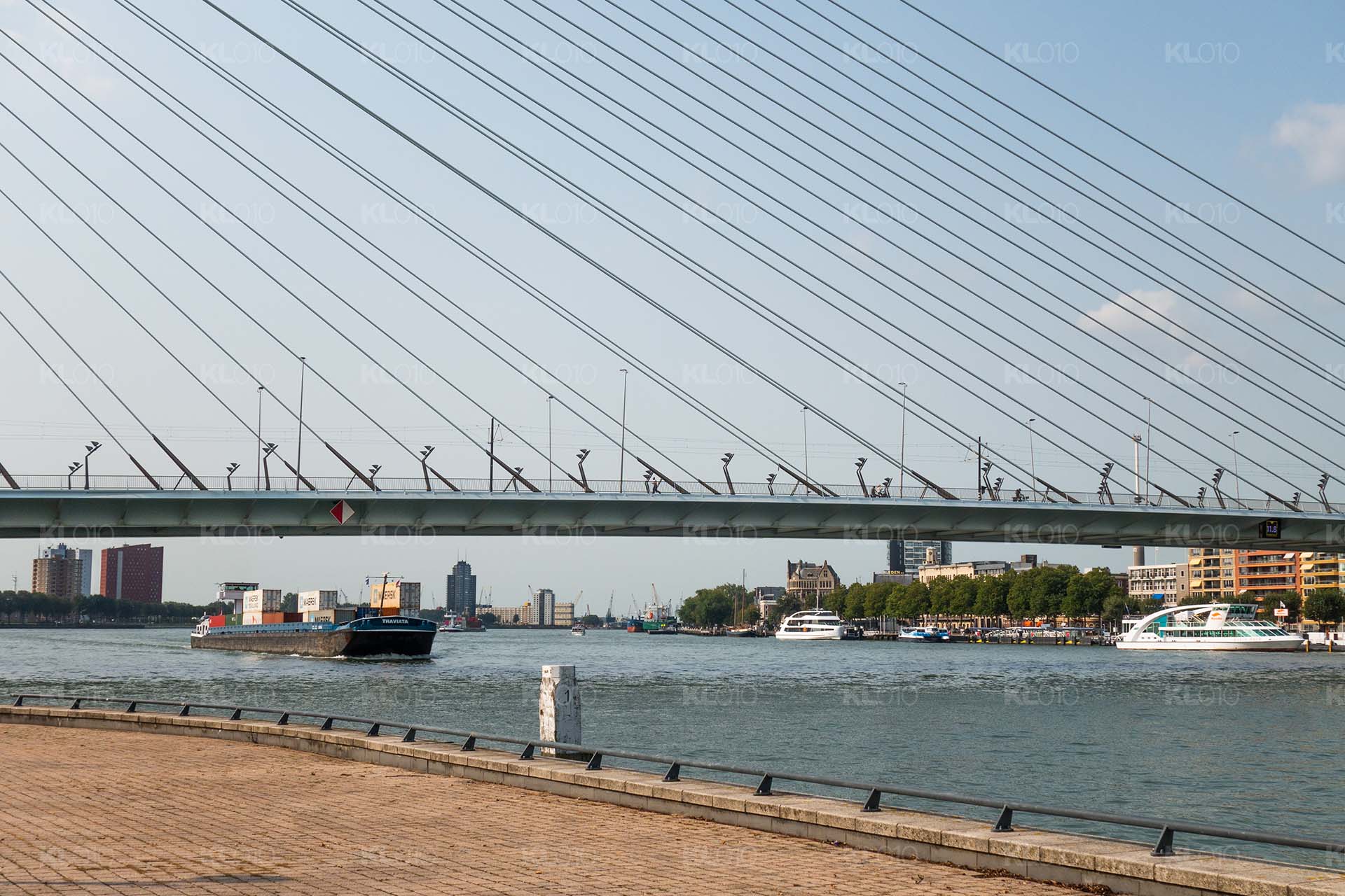 Vanaf het Eiland - Noordereiland - Erasmusbrug