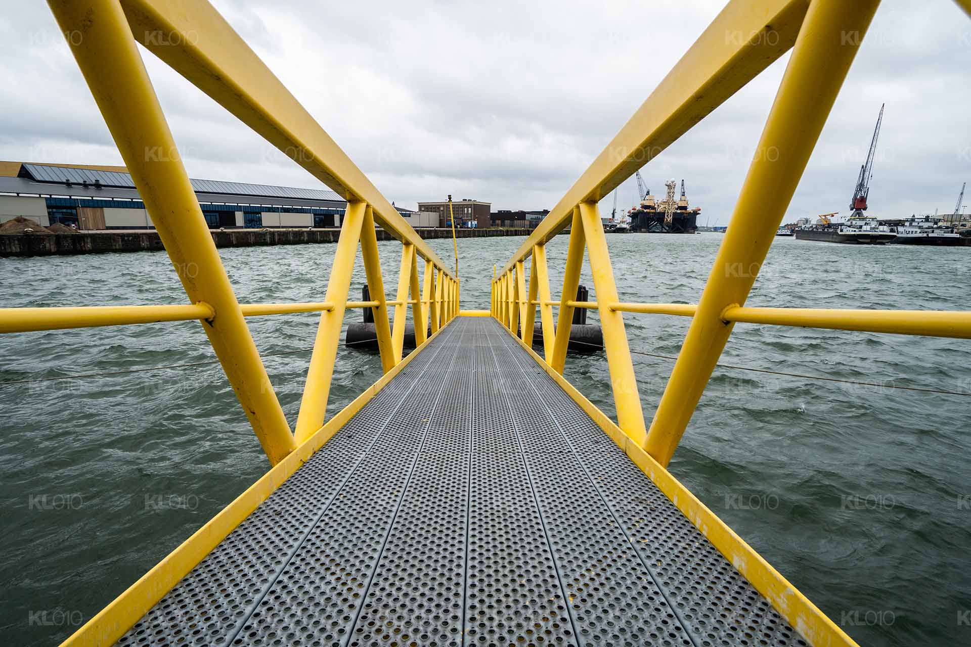 Richting de Taxi - Watertaxi Merwehaven Rotterdam