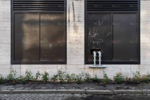 Gevel tuintje - Straatbeeld Rotterdam