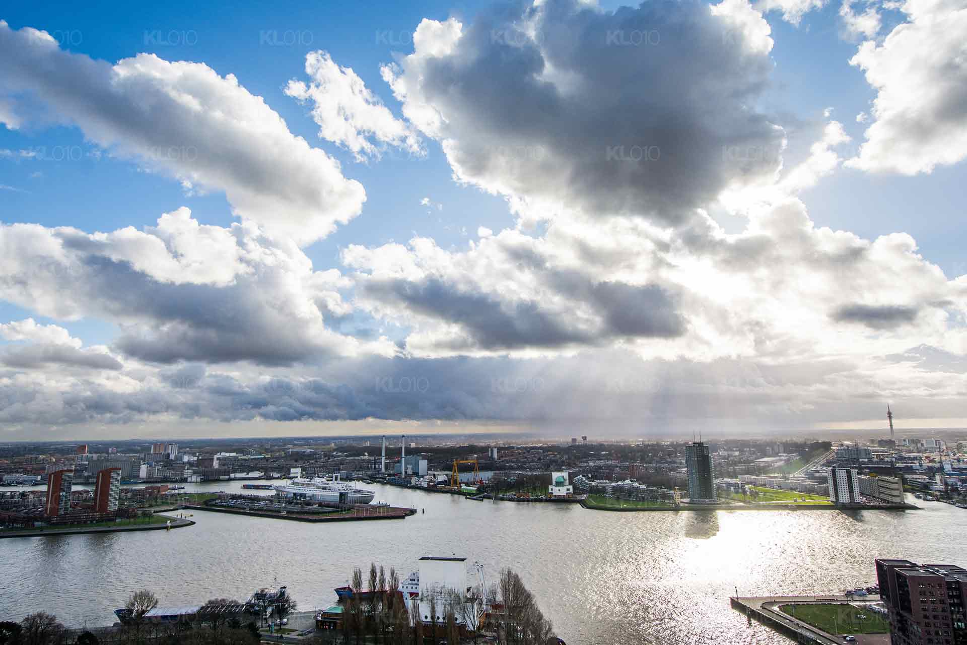 Zonnetje op Zuid - Uitzicht op de Maas
