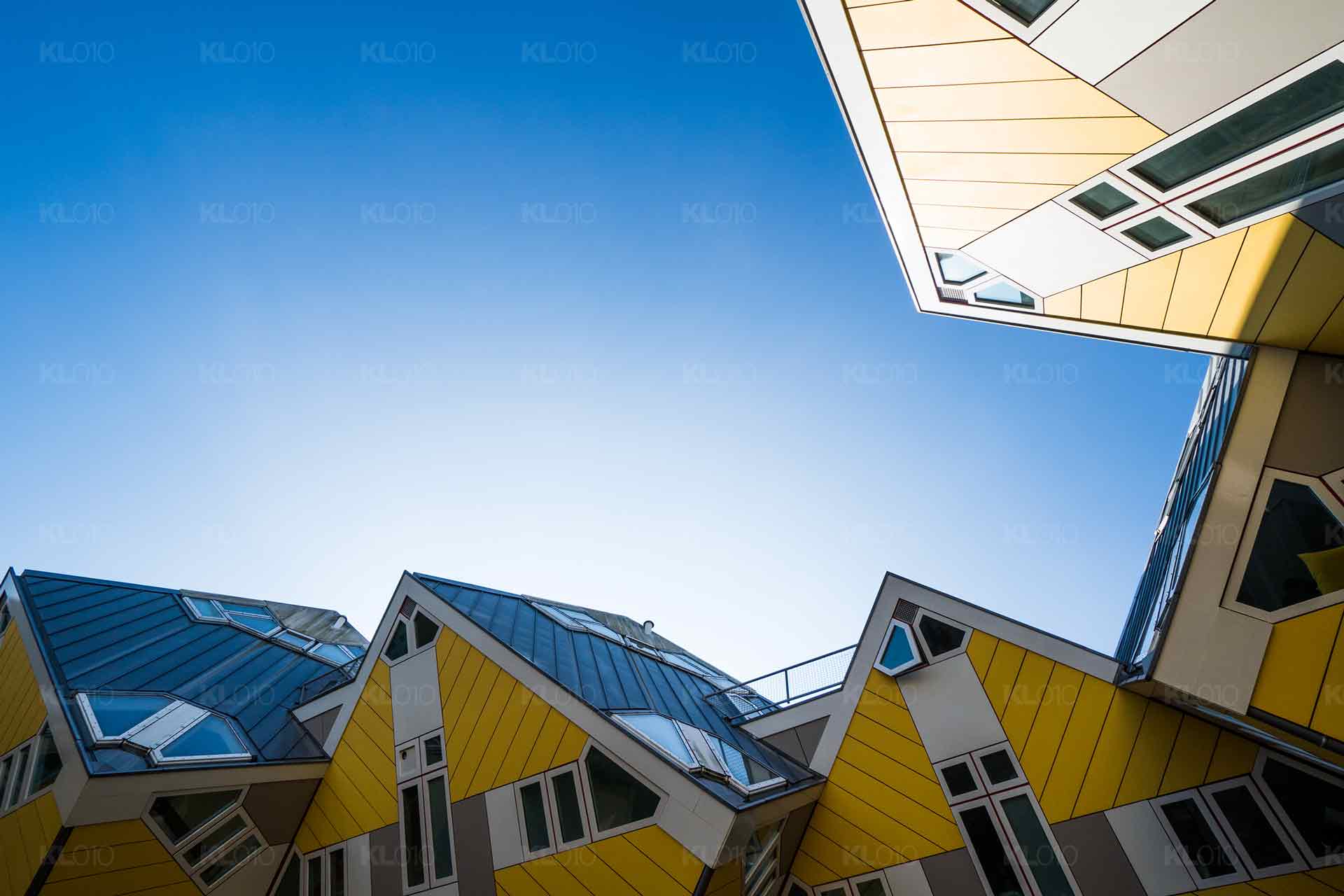 Kubussen in Formatie - Kubuswoningen Rotterdam