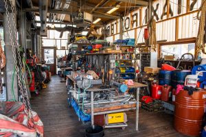Waar de watertaxi's komen voor een beurtje