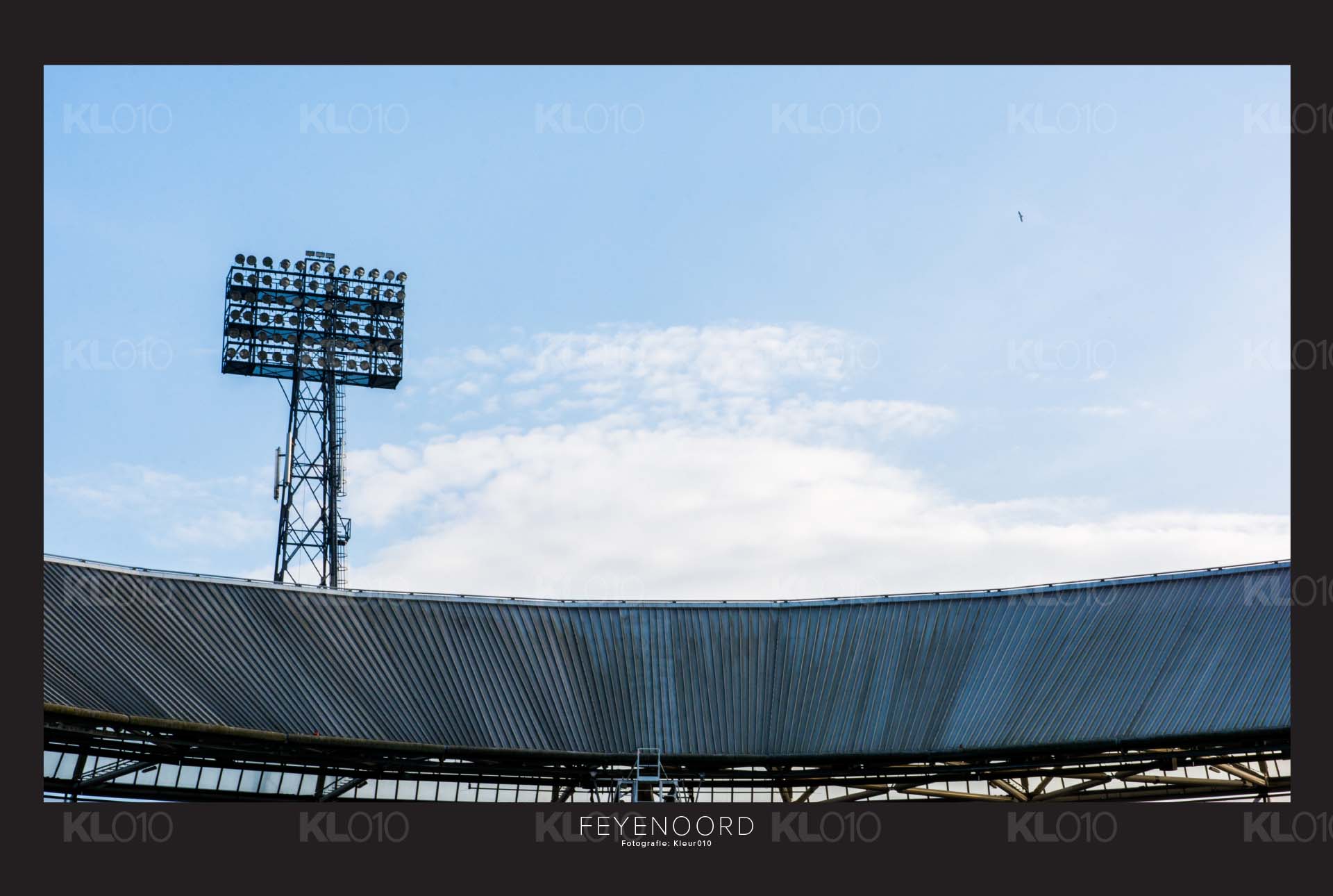 De Mast van de Kuip - Feyenoord Poster
